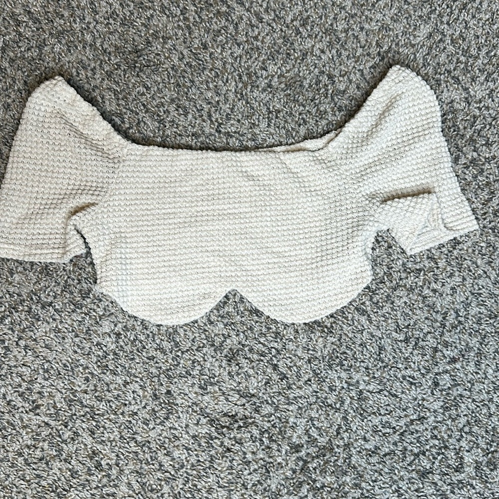 Tan crop top